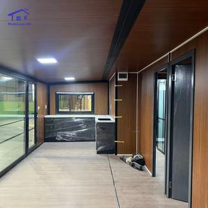 Offre Spéciale – Maison Conteneur de Luxe Modulaire Extensible en Acier Léger, Pliable, Contemporaine, 20 pieds/40 pieds, pour Hôtels, Villas et Espaces Extérieurs - Product Image 2