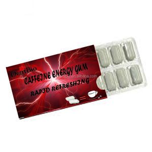 Kafeinli Guarana Taurine güç şekersiz yenileme enerji sakız - Product Image 1