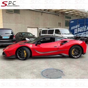 Kit <span class=keywords><strong>de</strong></span> Carrocería Estilo SPC MS para <span class=keywords><strong>Ferrari</strong></span> <span class=keywords><strong>488</strong></span> <span class=keywords><strong>GTB</strong></span>, Kit <span class=keywords><strong>de</strong></span> Carrocería Aerodinámico para <span class=keywords><strong>Ferrari</strong></span> <span class=keywords><strong>488</strong></span> Spyder, Kit <span class=keywords><strong>de</strong></span> Alerón Trasero para Modificación <span class=keywords><strong>de</strong></span> Automóviles - Product Image 4