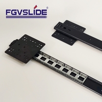 Rail coulissant pour tiroir de placard FGVSLIDE, rail coulissant pour télévision, système de glissement normal à usage intensif