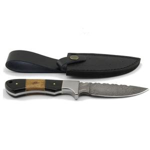 Cuchillo de hoja fija para exteriores, hoja de gota de acero inoxidable con mango de goma antideslizante para Cuchillo de supervivencia para acampar - Product Image 3