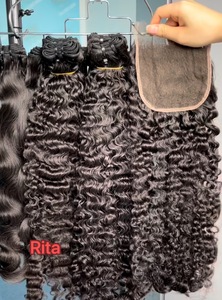 Cheveux humains indiens bruts de qualité supérieure, bon marché, fermeture en dentelle frontale 15a, 13x6, 13x4, 4x4, 5x5, 6x6, dentelle suisse transparente HD, fermeture et dentelle frontale - Product Image 5