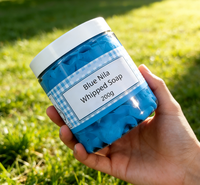 Gel douche éclaircissant naturel au logo personnalisé, gel douche exfoliant pour le corps, soin du corps, savon fouetté au Nila marocain