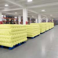 Tissu brocart tissé poids moyen, teint en fil, à motifs, anti-boulochage, résistant à l'abrasion, 100 % polyester, pour rideaux et nappes – Vente chaude