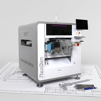 Machine de Placement Automatique SMT NeoDen N10P avec Moteur Servo à Boucle Fermée, Vis et Grille Magnétique sur Axes X et Y