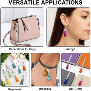 Pompons en velours coréen <span class=keywords><strong>de</strong></span> qualité supérieure, non pelucheux, doux, pour bijoux faits main et <span class=keywords><strong>d</strong></span>écoration intérieure - Product Image 6