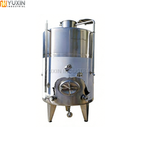 Cuve de refroidissement pour vin en acier inoxydable, isolée et à double enveloppe, avec agitateur pour stabilisation à froid