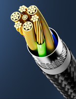 Cable Tipo C de Carga Rápida, Cable de Datos USB Tipo C de Carga Rápida, Precio Directo de Fábrica, Cables de Datos USB Negros Tipo C