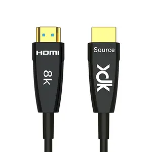 Cabo de fibra híbrido ativo HDMI 2.1 de ultra alta definição com HDMI 2.1 8K