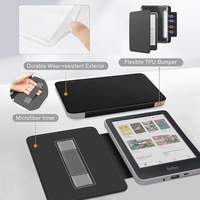 Étui de protection pour tablette Kindle de 7 pouces, type support magnétique, design personnalisé, cuir PU, antichoc, anti-poussière, Kindle 12e génération