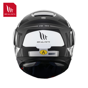 หมวกกันน็อคมอเตอร์ไซค์แบบเปิดคางได้ MT HELMETS รุ่น ATOM SV  ดีไซน์กราฟิก  พร้อมแผ่นบังแดดสองชั้น  ระบบล็อคแบบปลดเร็ว ได้รับมาตรฐาน ECE - Product Image 6