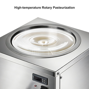 Petite machine de pasteurisation pour lait, jus, yaourt, bière, crème glacée, œufs, lait de chèvre, 14L, en acier inoxydable - Product Image 5