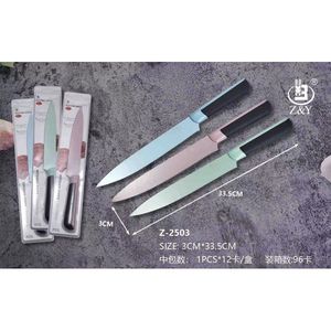 Z&Y Kitchen Knife Set 33.5Cm Stainless Steel Chef Knife For Cooking Cutlery - Product Image 1