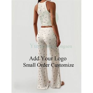 Pijamas de Dormir con Estampado Artesanal a Mano y Teñido Natural - Product Image 5