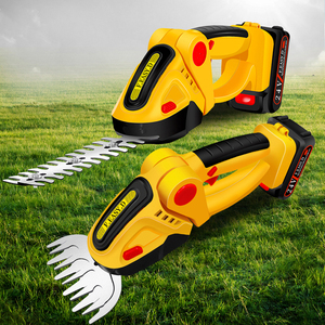 Mini-tondeuse à gazon sans fil 2 en 1, cisaille électrique de jardin pour la <span class=keywords><strong>coupe</strong></span> des bords de pelouse et des arbustes - Product Image 2