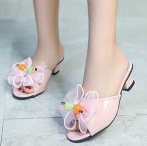 Sandalias de Verano con Lazo para Niñas, Antideslizantes, Punta Abierta, Sandalias Infantiles - Product Image 2