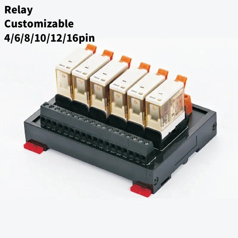 Hoge Kwaliteit Relais 4P Serie Elektronische Micro Elektromagnetische Relais Vac250 Vdc 25V 25a 4/6/8/10/16pin Kan Aangepast