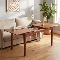 Table à manger moderne de luxe réglable avec extension coulissante, plateau en bois, couleur personnalisable, ensemble de salle à manger 2-en-1, OEM