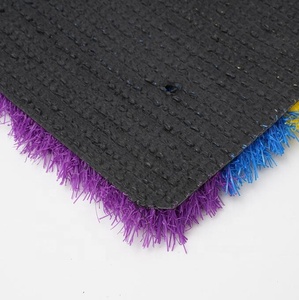 Đầy màu sắc mềm mại màu xanh vàng trắng tím đỏ hồng cỏ nhân tạo - Product Image 6