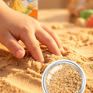 Arena Mágica Educativa para Niños, Recipientes Sensoriales Impermeables, Multicolor, Nunca se Mojan, Arena Hidrófuga para Construir Castillos de Arena - Product Image 3
