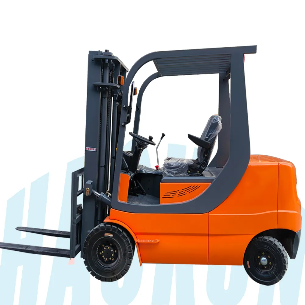 Gratis pengiriman pemasok Forklift listrik murah baterai portabel Forklift truk pengiriman cepat penggunaan pertanian Forklift baru Harga