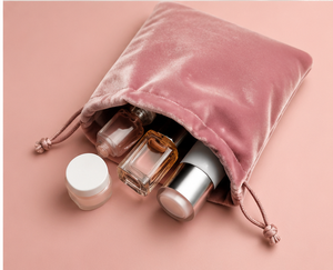 Sac d'emballage élégant en velours pour flacon de parfum, échantillon de soin de la peau et coffret cadeau cosmétique - Product Image 4