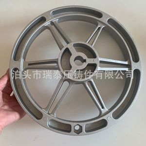 Five Spoke Aluminum Alloy Casting Wheel Dz 023 For Passenger Car Wheels ADC12 Material Electrostatic Spraying - Product Image 4