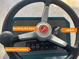 Balayeuse de voirie électrique professionnelle neuve, haute efficacité, pour usage commercial et industriel extérieur, 1300 mm - Product Image 5