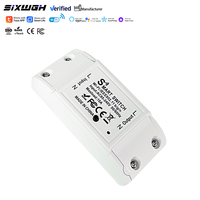 Interruptor Inteligente WiFi SIXWGH Tuya Smart Life APP, Temporizador Universal, Control Remoto Inalámbrico, Compatible con Alexa y Google Home