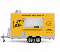 Camions de restauration commerciaux, camions de concession mobiles, remorques de restauration rapide avec cuisine complète, vente aux États-Unis, en Europe et en Australie, BOSHIEN, garantie 1 an