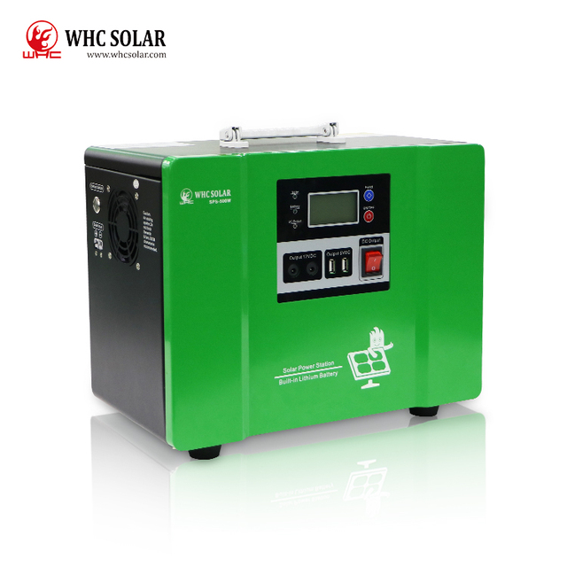 Whc solar 500w power bank solar panel Portable Solar Power station For 500w Home Camping Emergency Power