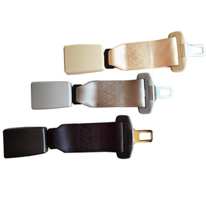 Rallonge de ceinture de sécurité de voiture, 23 cm, à clipser, pour femmes enceintes et personnes en surpoids, polyester noir - Product Image 5