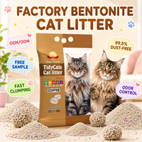 Sable sanitaire Clean Formula 8KG pour chats, litière pour chats en bentonite, haute absorption, pour l'entretien de plusieurs chats