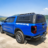 Pickup Canopy for RAM 1500 6.4ft Bed Hard Top with Side Windows and Lock