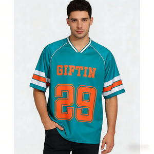 Camisetas Personalizadas con Logotipo ODM, Material de Alto Brillo, Calidad Premium, Camisetas de Fútbol Personalizadas para Equipos Escolares, Estilo Urbano Informal, Unisex - Product Image 1