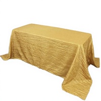 Nappe de luxe imperméable et infroissable en tissu polyester non tissé pour banquets et mariages