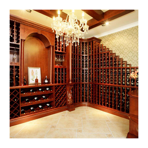 MCZ 럭셔리 홈 가구 와인 캐비닛 고급 앤티크 다이닝룸 가구 원목 와인 중국 캐비닛 - Product Image 3