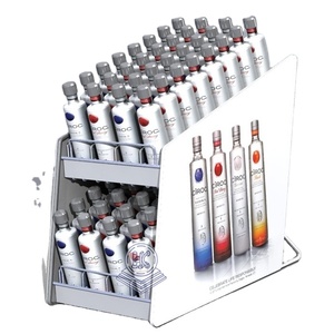 Étagère de rangement pour distributeur de boissons sur comptoir personnalisée, étagère en fil métallique pour réfrigérateur, présentoir pour canettes de soda - Product Image 6