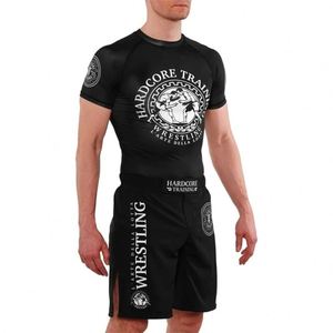 High Quality Quick-Dry Custom Polyester <b>Sunscreen</b> Clothing Breathable Short Sleeve Rash Guard - Product Image 3