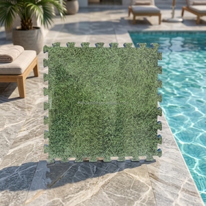 <span class=keywords><strong>Tappeto</strong></span> per <span class=keywords><strong>piscina</strong></span> con erba stampata (9 pezzi) - Product Image 4