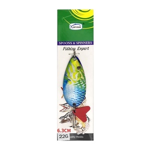 Señuelos de cuchara de pesca Casting colorido Pesca Spinner Cebos Trucha Trolling Cuchara Señuelos de pesca - Product Image 1