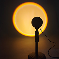 Lampe Coucher de Soleil GL-XYD16 à Télécommande, 16 Couleurs, Smart LED d'Ambiance pour Photographie
