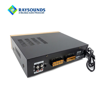 Amplificateur audio PA multi-zones 35W 4 canaux avec USB, carte SD et sirène pour écoles et mosquées (vente en gros)
