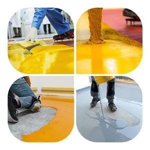 BAYD-MF Waterborne Polyurethane Mortar Self-leveling Floor Paint Acid-proof And Alkali-proof Anti-skid And Wear-resistant