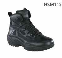 Bottes de combat classiques LXG, 4/8 pouces, avec système de soutien, populaires en Israël, en cuir, avec fermeture auto-agrippante, équipement tactique, bottes HSM115