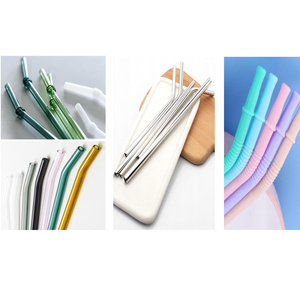 Nhà sản xuất ly thủy tinh LINUO, dòng JOY, ly cà phê thủy tinh borosilicat cao cấp, kèm nắp và ống hút bằng tre - Product Image 6
