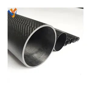 Трубка из углеродного волокна большого диаметра 85 мм 95 мм 105 мм 115 мм 125 мм Настройка трубки из углеродного волокна
