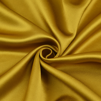 Tissu brillant de satin d'acétate de polyester de luxe de nouveau style pour la robe de printemps été