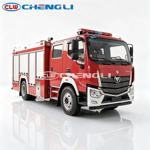 Camion de pompiers FOTON 6 tonnes avec réservoir d'eau et mousse, personnalisé 4x2, pour intervention urbaine - Product Image 2