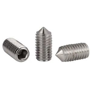 공장 OEM ODM 하이 퀄리티 탄소강 원추형 뾰족한 그럽 나사 - Product Image 6